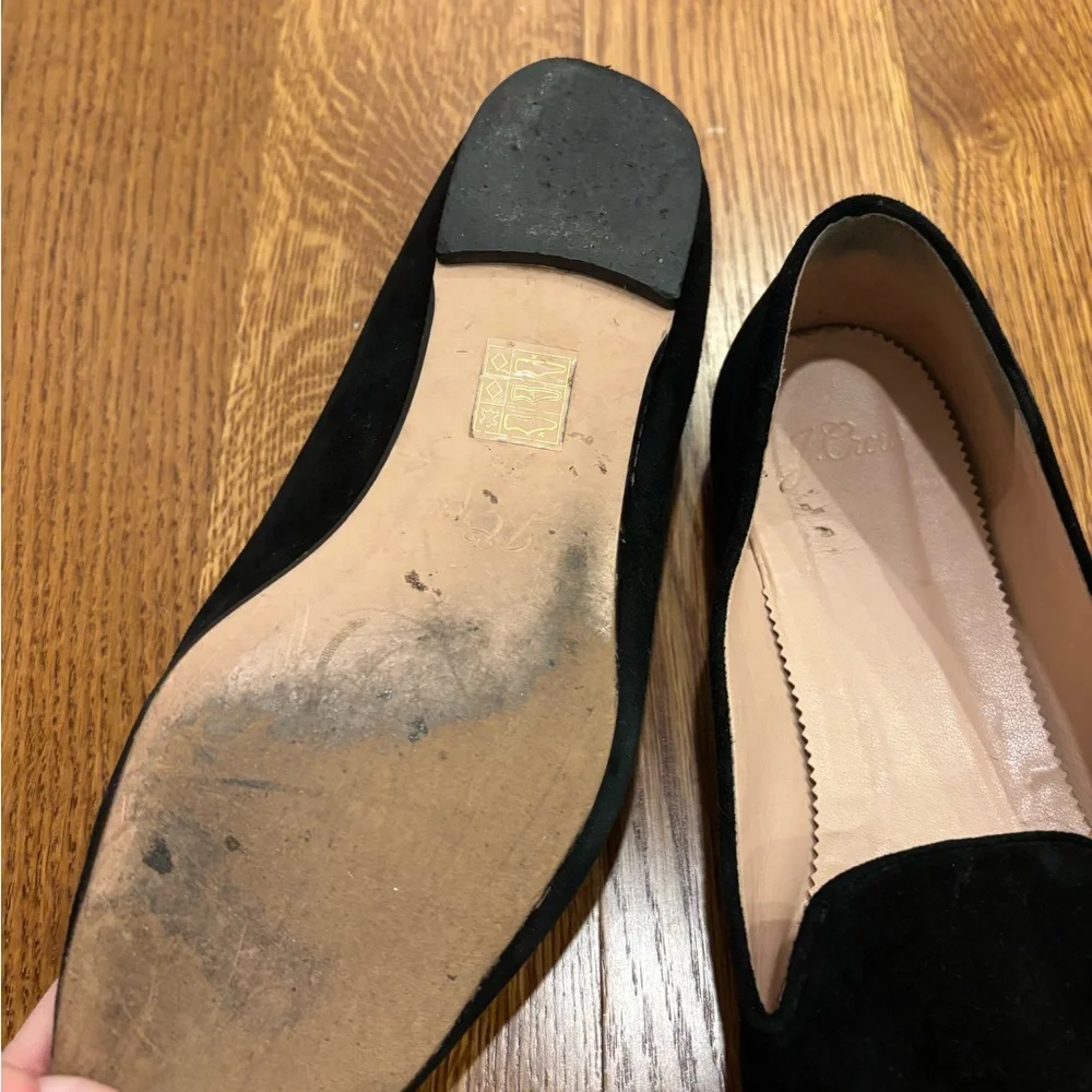 J. Crew Black Suede Loafers - Picture 3 of 3